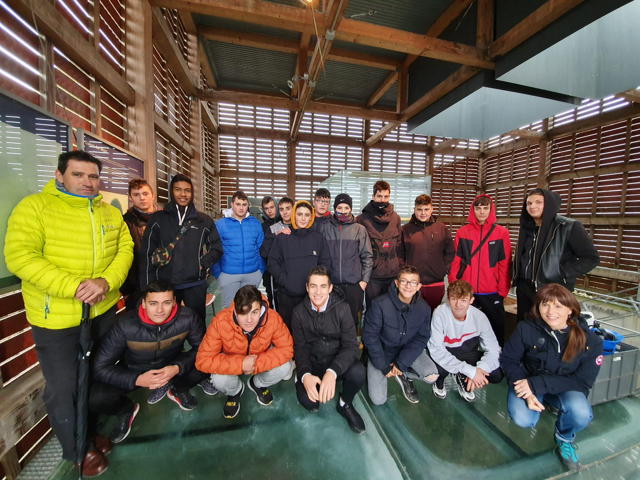 LOS ALUMNOS DE 1º DE FPB VISITAN EL CASTILLO DE BURGOS